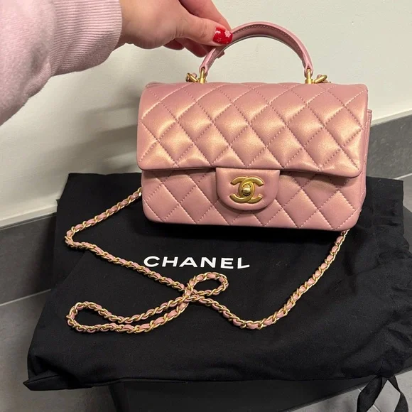 Chanel Mini Top Handle Bag - Picture 2 of 8